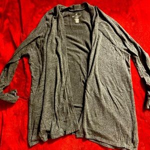 Cropped Sleeve Cardigan